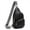 I-Black, variant on GOIACII Clear Sling Bag for Women Clear Crossbody Bag for Concerts Sports, Clear Fanny Pack for Stadium Events Transparent Chest Bag with Adjustable Strap