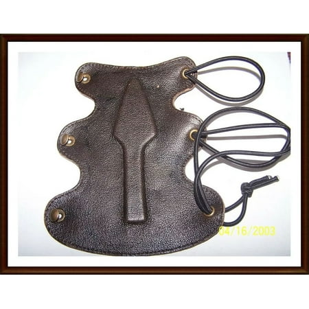 Traditional Leather archery Arm Guard SCA Medieval Bracer 2 layer Bow Arm Guard