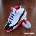 thumbnail image 2 of N I-K-E A i r-Jor-dan DUB ZERO 2022 WHITE RED BLACK 311046-160 MENS SIZE, 2 of 6
