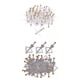 thumbnail image 1 of Surtido de Anclajes para Paredes Huecas 100 Kit de Anclajes para Paneles de Yeso para Marcos de para Paneles, 1 of 9