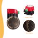 thumbnail image 4 of Regulador de conducto Uxcell de 3", regulador de volumen motorizado ajustable de acero inoxidable, control de regulador de retroceso de flujo de aire HVAC, 4 of 5