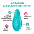 thumbnail image 2 of Lactation Massager for Breastfeeding, Nursing, Pumping, Support for Clogged Duct, 2 of 5