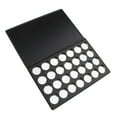 thumbnail image 1 of DIY Caja de Magnética Vacía de de Ojos Encendedor de Polvo Concealer Contenedor de Maquillaje (Negro) - Estuche + espuma + sartenes Salvador Dali Paleta magnética vacía, 1 of 8