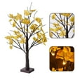 thumbnail image 7 of YIMWNYI Thanksgiving Maple Tree Lights, LED Yellow Maple Leaf Decoration, Holiday Ambience Lighting, Indoor Glowing Tree for Parties and Events, Cozy Warm White Light Night Lamp, 7 of 7