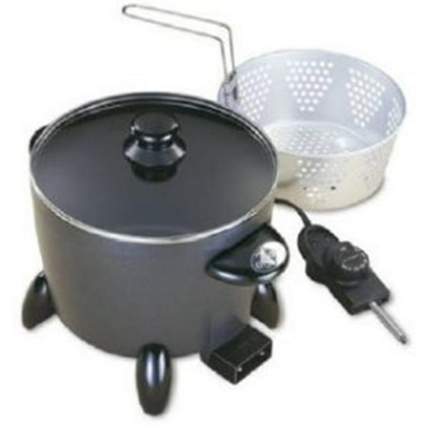 Presto 06003 6 Quart 1300 Watt Professional Options Multi Cooker Steamer