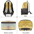 thumbnail image 6 of Pzuqiu Axolotl Sunflower Kids Backpack for Ages 6-18 17 Inch School Bag with Adjustable Straps Large Capacity Back to School Elementary High School Travel Use, 6 of 7