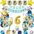 thumbnail image 1 of Globos De Cumpleaños Globo De Aluminio 0-9 Juego De Globos Con Números Suministros Para Fiestas Eigraketly HA041431-05, 1 of 1