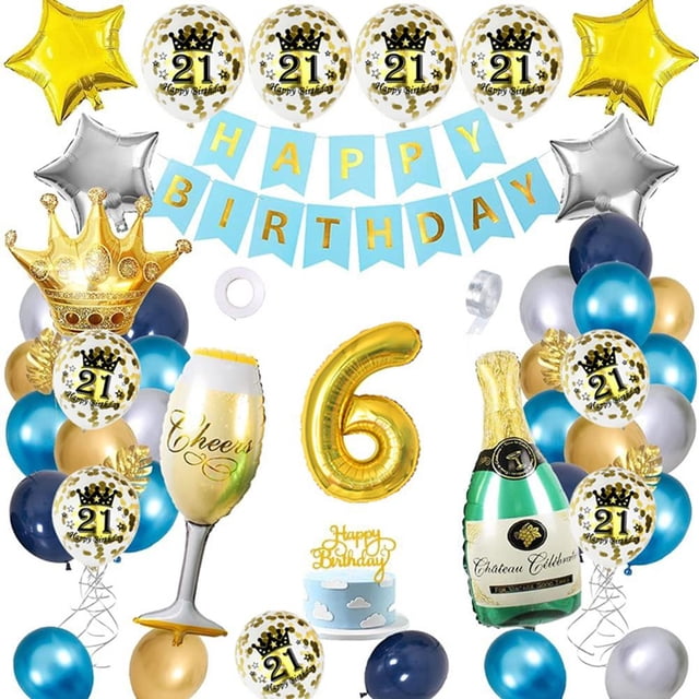 Globos De Cumpleaños Globo De Aluminio 0-9 Juego De Globos Con Números Suministros Para Fiestas Eigraketly HA041431-05