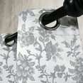 thumbnail image 3 of Ambesonne Floral Grommet Curtain, Petals, 50" x 72", Dimgray, 3 of 6