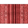 thumbnail image 1 of Ahgly Company Indoor Rectangle Abstract Red Modern Area Rugs, 2' x 4', 1 of 4