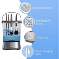 thumbnail image 4 of USB Portable Electric Makeup Brush Cleaner - 1200mAh Ultrasonic Cleaning Machine with Rubber Brush Holder Lid for All Types of Brushes, 4 of 5