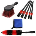 thumbnail image 6 of Zoyueyie 8pcs Car Cleaning Brushes Car Hub Cleaning Brushes Supplies (Assorted Color), 6 of 11