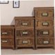 thumbnail image 2 of 12pcs Antique Brass Box Label,Furniture Handle,Furniture Cabinet Drawer Box,Metal Pull Frame Handle File Business Card Holder, 2 of 4