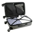 thumbnail image 5 of Mojo Outdoors Carolina Hurricanes 20" 8-Wheel Hardcase Spinner Carry-On - Silver - No Size, 5 of 5