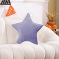 thumbnail image 3 of DefiDgd Christmas Solid Star Throw Pillow Decoration,Cute Star Pillow Room Decor,Soft Plush Shaped Decorative Throw Pillow for Bedroom,Sofa Chair(Purple), 3 of 6