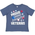 thumbnail image 3 of Inktastic Proud Granddaughter of a Veteran Veterans Day Girls Toddler T-Shirt, 3 of 5