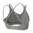 thumbnail image 6 of AJGRHE Women Petite Solid Bra High Strength Shockproof Sports Bra for Women Integrated Support Yoga Running Fitness Large Size L Green, 6 of 7