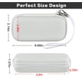 thumbnail image 3 of Funda para batería magnética Anker, cargador portátil inalámbrico plegable de 10.000 mAh, batería externa de 5000 mAh (MagGo), color blanco, 3 of 7