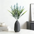 thumbnail image 5 of Qiopertar Artificial Lavenders 14.17 Inches, Realistic Faux Flowers with Lifelike Petal Texture, No Maintenance Decorative Plants for Porch Garden Wedding, Green, 5 of 6
