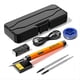 thumbnail image 1 of Soldador Portátil Recargable por USB, Herramienta de Soldadura Eléctrica de Reparación Ajustable con Temperatura de 3 Velocidades, Color Naranja, 1 of 5