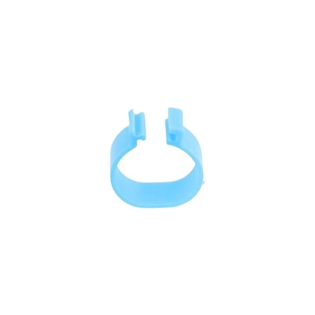 Sky Blue Chicken Leg Bands Set Of 50 Numbered Poultry Identification Rings Clip On For Farm 16Mm Plastic