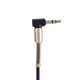 thumbnail image 5 of varón de 3.5m m al cable auxiliar de la primavera masculina en forma de L y formé el cordón retractable para el auricular del audio para el automóvil, 5 of 5
