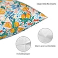 thumbnail image 3 of Pofeuu Colorful Fruits Print Double-sided plush pillowcase Square Throw Pillow Covers Pillows Cover for Living Room Bedroom Sofa Couch Cushion Cover（No pillow core）-12"x12", 3 of 7