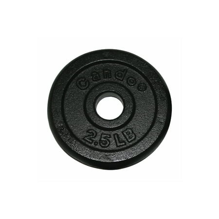 CanDo Iron Disc Weight Plate for Home Gym and Professional Use.