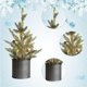 thumbnail image 4 of Adornos navideños, regalos navideños, árbol de Navidad LED con interfaz USB, decoración de escritorio, árbol de Navidad de escritorio con luces LED, árbol de Navidad artificial, árboles decorativos., 4 of 8