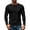 Black, variant on ZenCart Men's Crew Neck Tee Long Sleeve T-Shirt with Chest Pocket Solid Color Casual Top for Daily Wear Work And Outdoor Activities