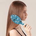 thumbnail image 3 of Cute Pet Paddle Brush - Gentle Detangler for Kids & Sensitive Scalps, 3 of 5