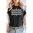 thumbnail image 3 of Distressed Game Day Graphic Tee T-Shirt, 3 of 8