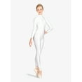 thumbnail image 7 of Adult Unisex Mock Neck Long Sleeve Unitard, 7 of 7