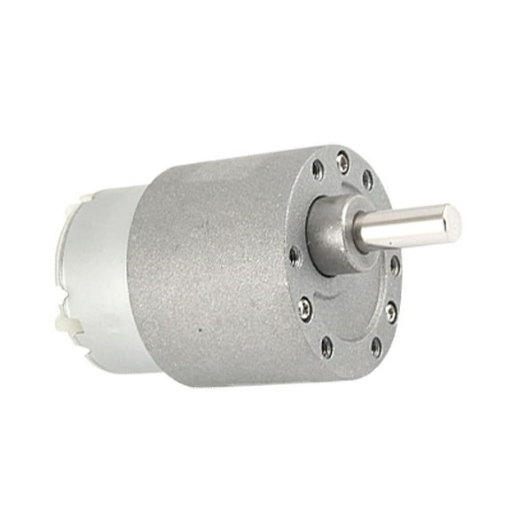 12V DC 0.4A 10RPM High Torque Gear Box Electric Motor 37mm