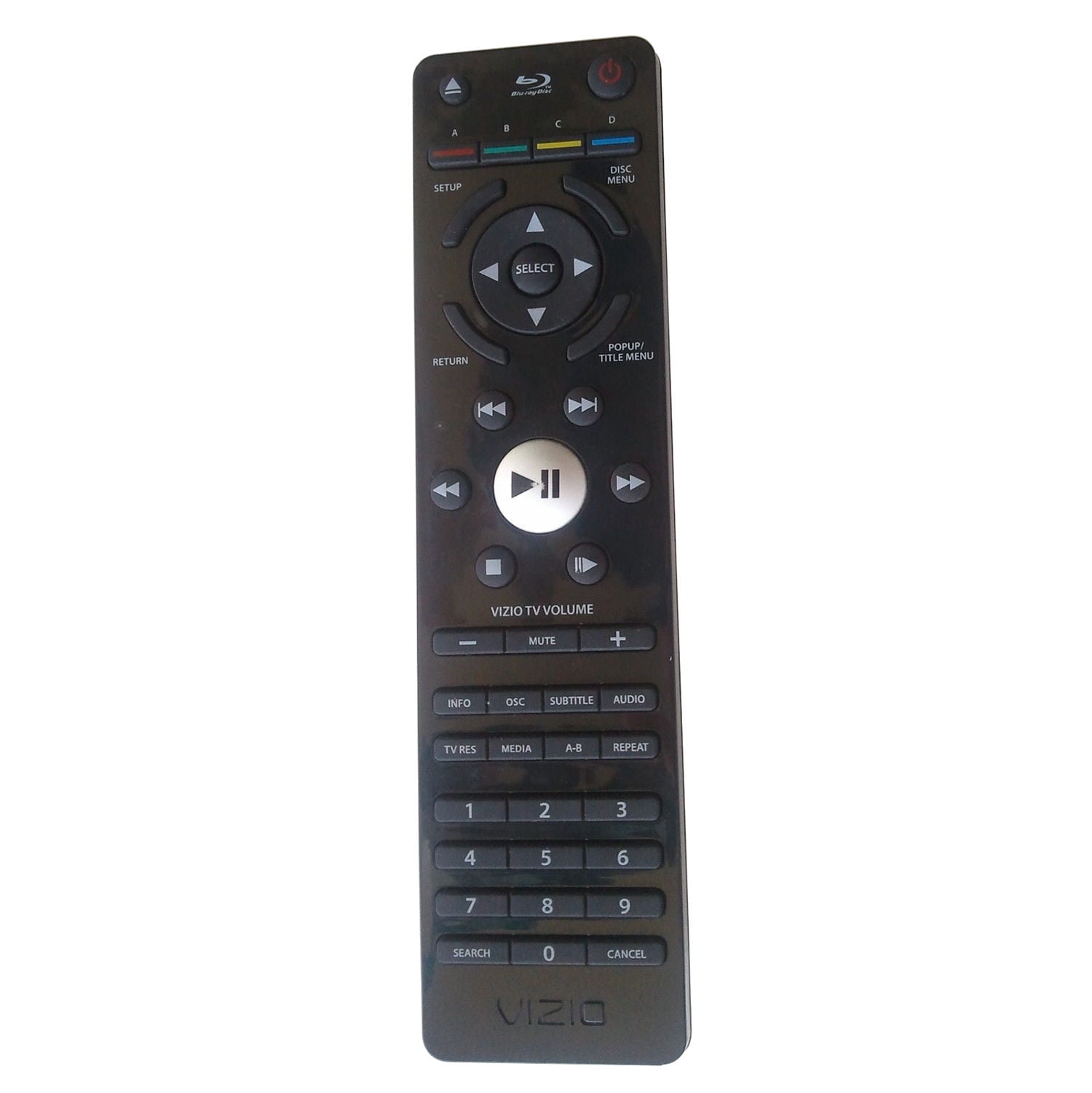 NEW VR7 VR7A BD Remote for Vizio Bluray Players VBR333 VBR334 VBR100