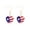 AF, variant on QIQUWOHUL American Independence Day Earrings Pendant Flag Red Blue White Lightweight Fashion Rhinestone Heart Shape