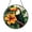 Acrylic 3.5 Inch, variant on Toucan Bird Stained Glass Style Suncatcher Window Hanging Decor, Tropical Flower Toucan Window Panel Art with Jungle Wildlife Theme, Exotic Nature Window Decoration Gift