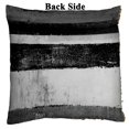 thumbnail image 2 of PKQWTM Black And White Abstract Art Painting Reversible Mermaid Cushion Cover Home Decor Sequin Pillow Case Size 18x18 inches, 2 of 2