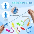 thumbnail image 3 of 36 regalos de fiesta para niños Sticky Hands Genuvi con forma de lagarto, 3 of 7
