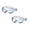 Blue-2Pcs, variant on Swim Goggles Anti Fog Swimming Goggles, Upgraded Large Frame HD Wide View Waterproof Pool Glasses for Boys Girls, Portable Summer Outdoor Pool Lake Beach Swimming Scene