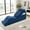 Blue, variant on Yoga Chairs for Adults, Ergonomic Chaise Lounge Chair Indoor with Side Pocket, Lumbar Pillow, Ottoman, Yoga Chair Perfect for Stretching, Relaxation, Exercise, Used in Bedroom, Living Room