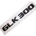 thumbnail image 2 of ZWEIP Car Rear Tail Emblem Number Letters Car Sticker For Mercedes Benz GLK 300 GLK300 Chrome Silver/ Matte Black, 2 of 2