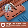 thumbnail image 5 of Rugerasy Suitcase Sets Of 3 With TSA Locks, 360 ° Rotating Wheels, Zipper Compartment Expandable Checked Luggage Suitcase Set, 20/24/28inch, 5 of 6