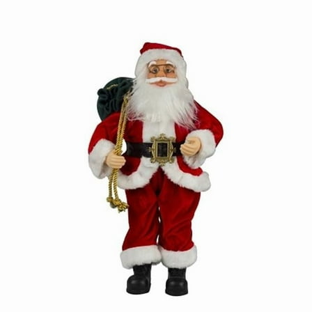 18 in. Santa with Toy Bag