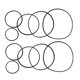 thumbnail image 5 of Moluckfu 2Jgo Flotantes Para Acuáticas En Acuario Anillos Resistentes Negros, 5 of 8