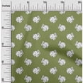 thumbnail image 1 of oneOone Viscose Chiffon Fabric Rabbit Block Print Fabric By Yard 42 Inch Wide, 1 of 4