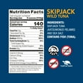 thumbnail image 2 of Wild Planet Skipjack Wild Tuna, Sea KKS1&nbsp;Salt, Canned Tuna, Pole & Line Sustainably Wild-Caught, Non-GMO, Kosher, 5 Ounce Can (Pack of 12), 2 of 3