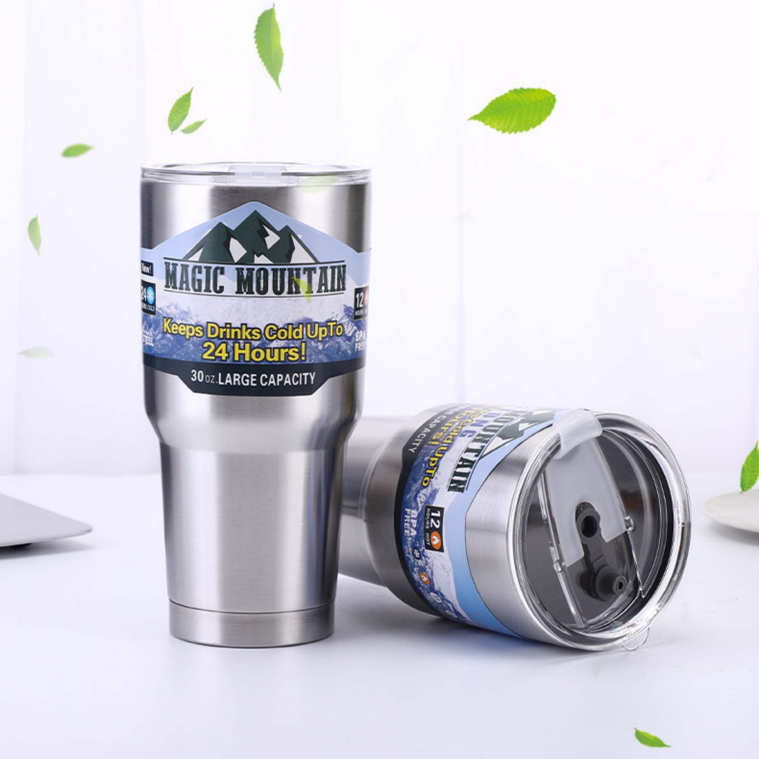 Big Man Tumbler Metal Mug Insulated Hot Cold Travel Cup 30oz BPA Free –  Cute But Rude