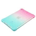 thumbnail image 4 of Rainbow Translucent Back Cover Case for Apple iPad Mini (5th Generation) & iPad Mini 4/3/2/1 (7.9 Inch) Tablet - TECH CIRCLE Slim Thin Lightweight Case Protective Cute Back Cover (Pink Green), 4 of 7