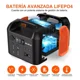 thumbnail image 4 of Generador Electrico Solar Portátil Biuble 299wh, 4 of 8